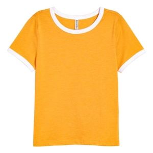 ⭐️ FREE WITH BUNDLE ⭐️ GUC - H&M Retro Ringer Short-Sleeved T-Shirt